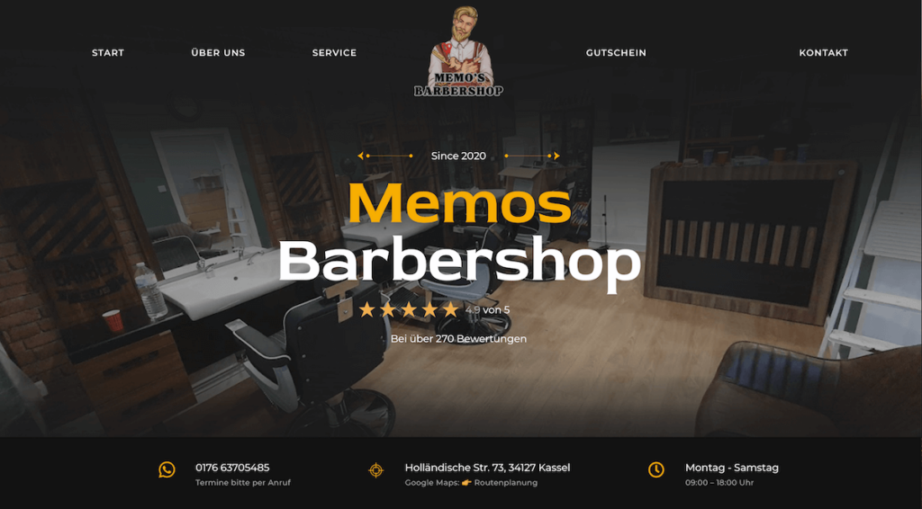 barbershop 1 Marketing & Webseiten